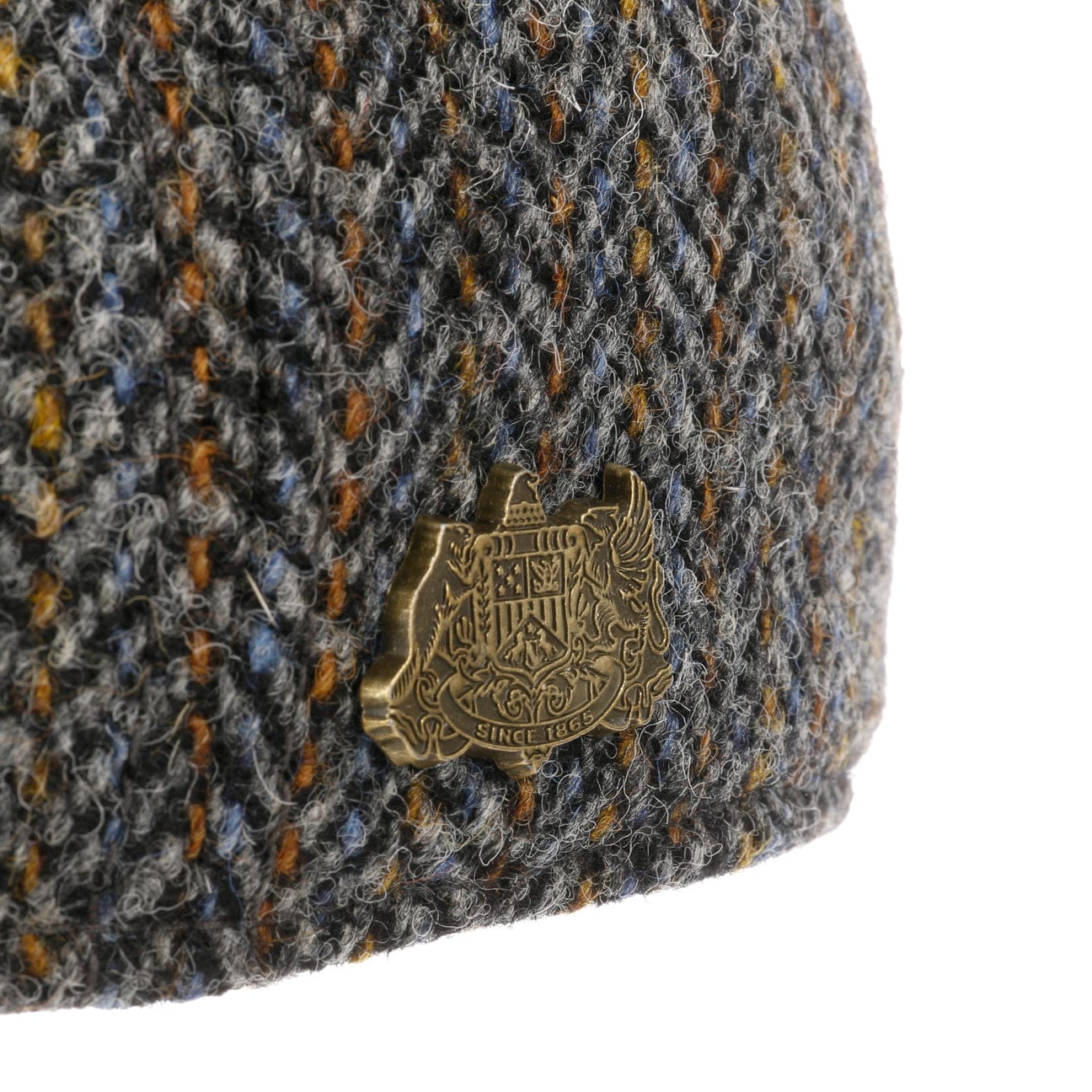 Stetson Texas Harris Tweed Cap for Men - Classic Wool Hat for Outdoor, Casual & Winter Wear