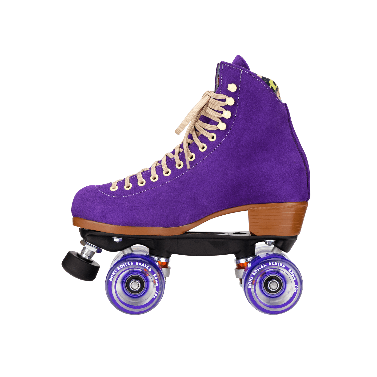 Moxi Lolly Roller Skates for Women - Taffy Purple Outdoor & Indoor Skates for Artistic Skating, Rink & Park Use