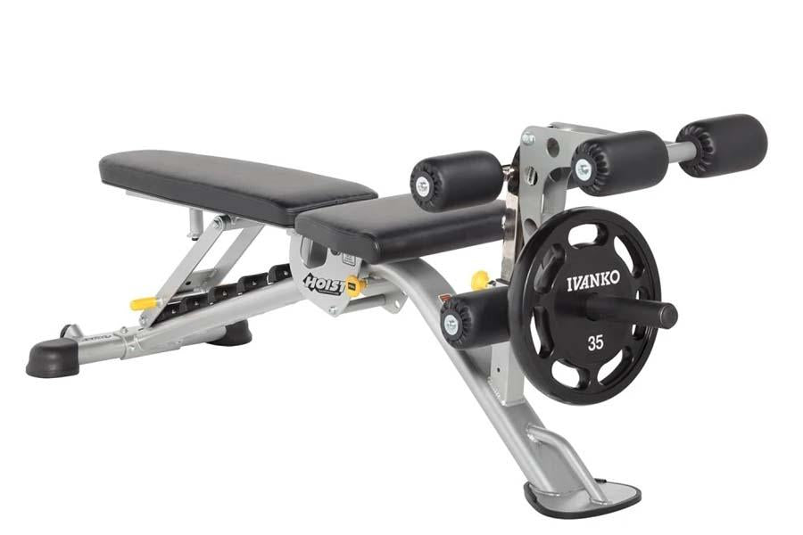 Hoist HF OPT 4000 02 Preacher Curl Attachment for Cable Machines - Perfect for Arm Workouts & Bicep Training at Home or Gym