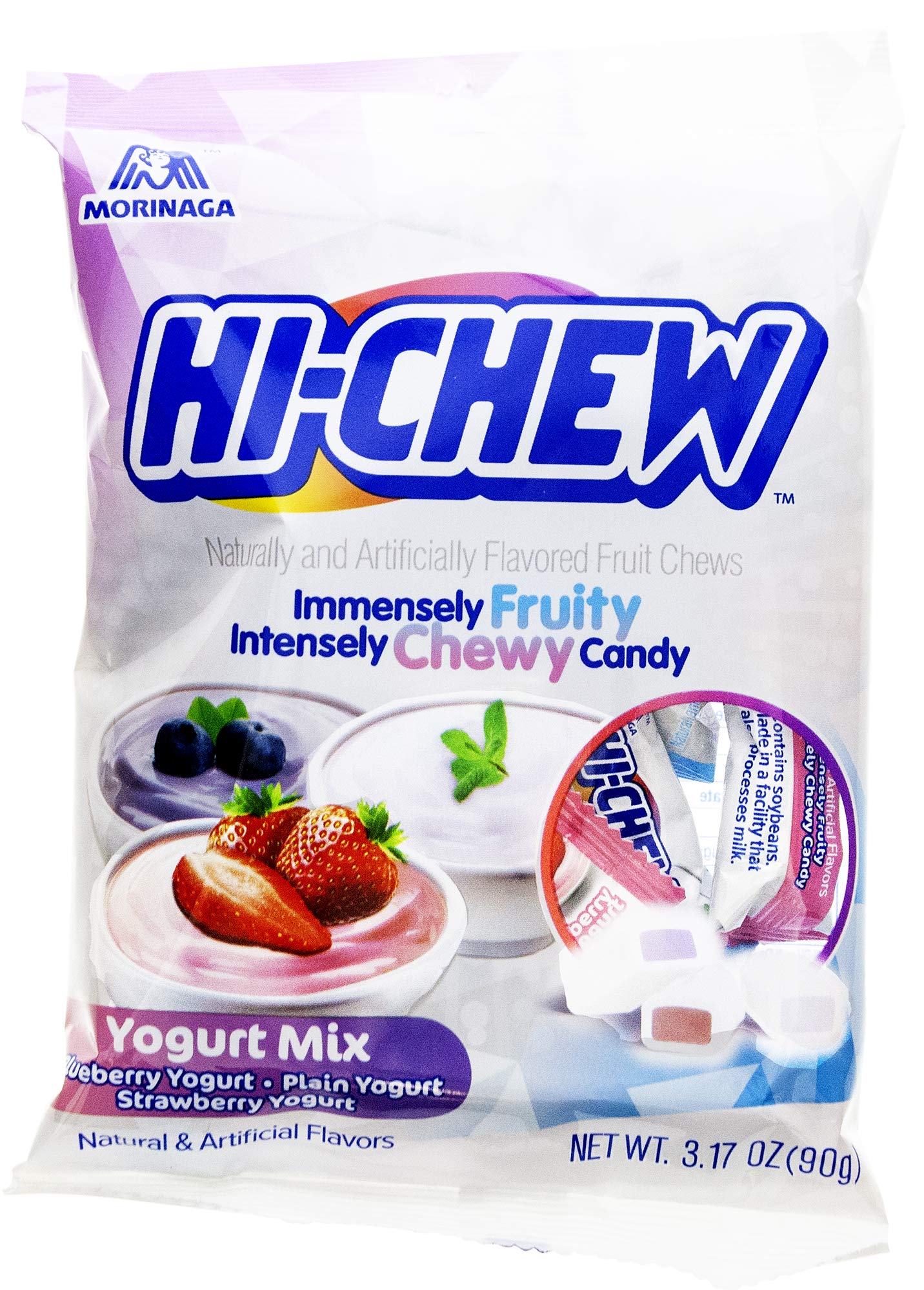 Morinaga Yogurt Mix Candy Chew - 3.17oz (6-Pack) | Japanese Soft Chewy Yogurt Flavored Candy | Perfect for Snacks, Office Treats & Party Favors