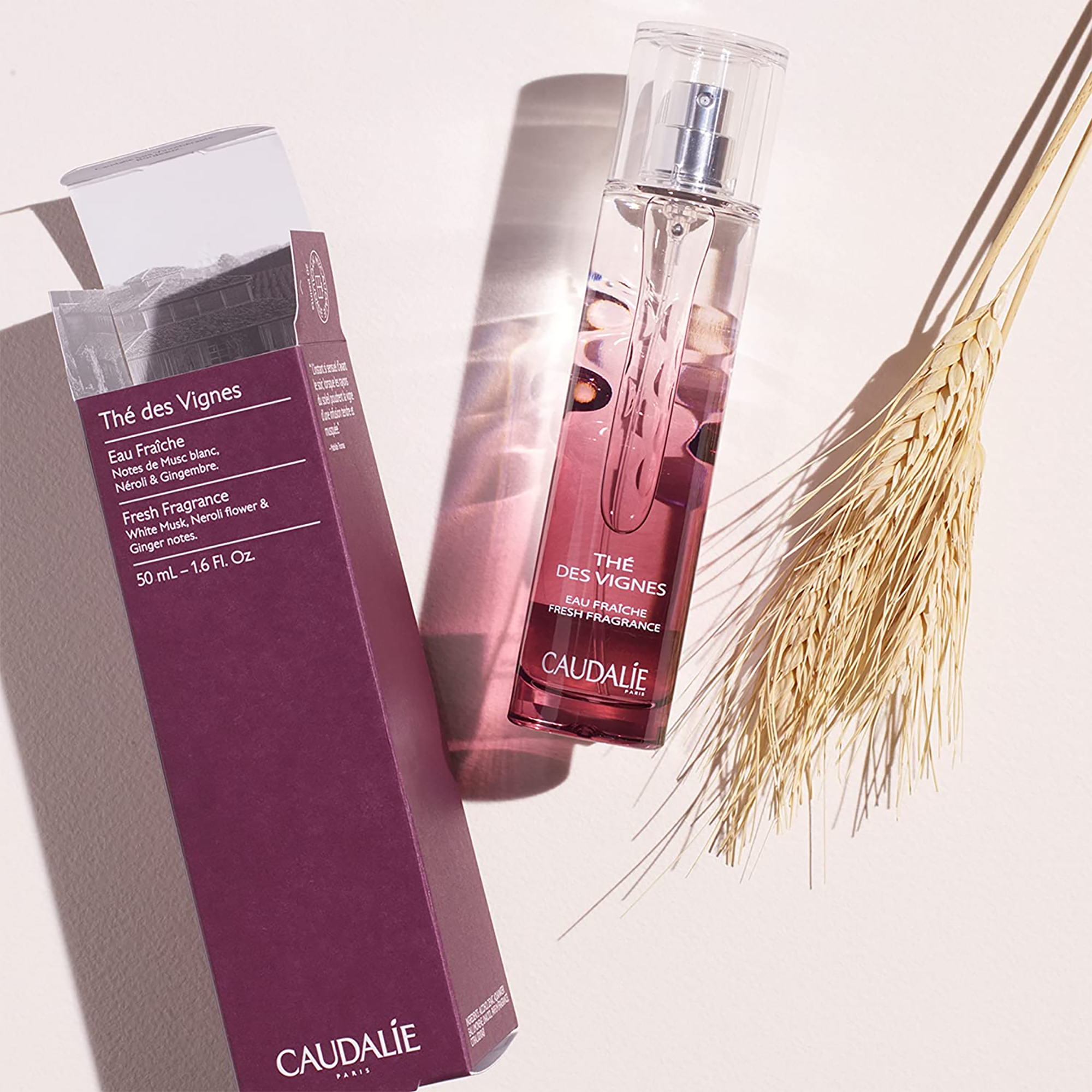 Caudalie Thé des Vignes Perfume - Floral Fruity Fragrance for Women | Long Lasting Eau de Toilette | Perfect for Daily Wear, Office & Special Occasions