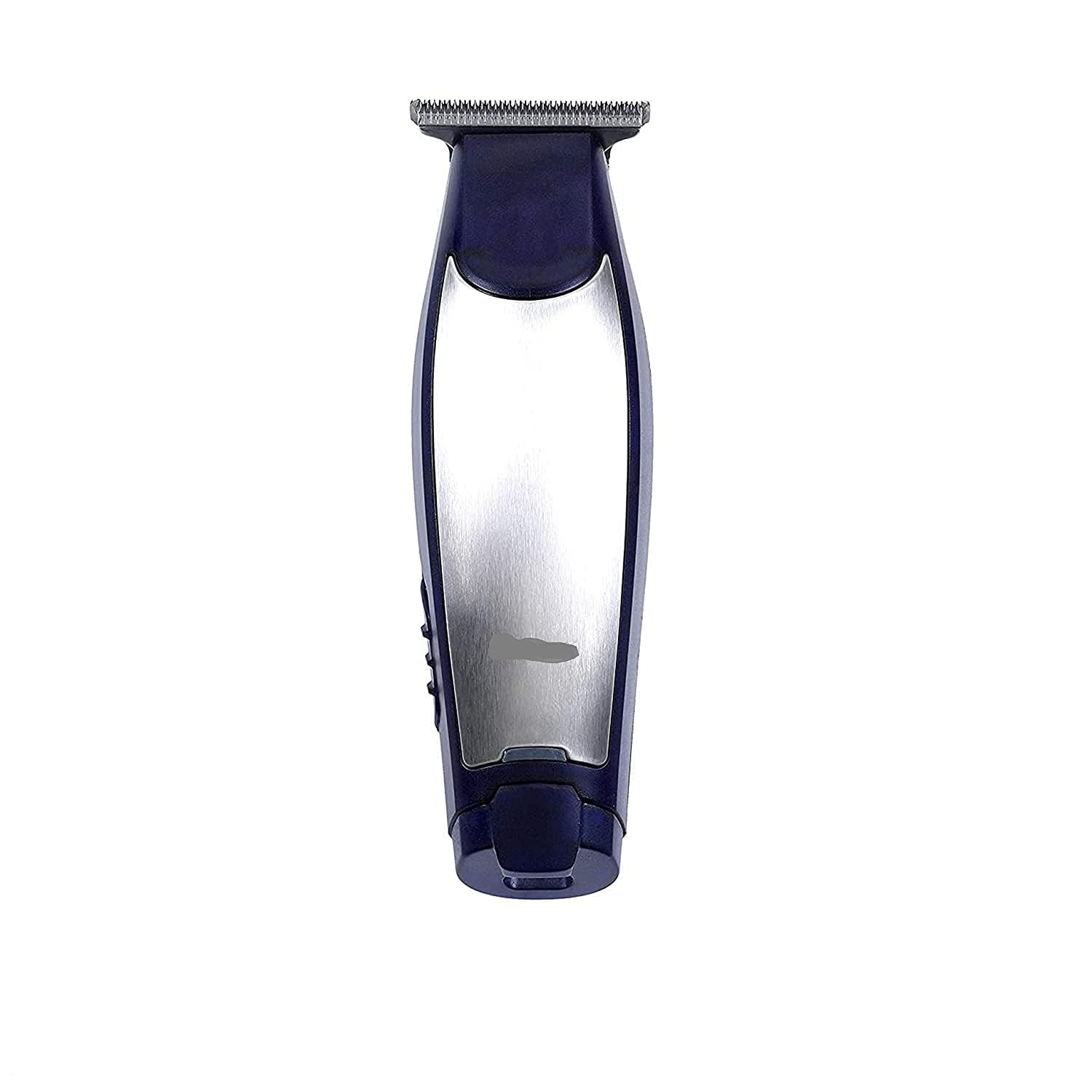 Professional Rechargeable Beard Trimmer & Hair Clipper for Men - Cordless & Corded Dual Use, Silver (Ideal for Home Grooming, Travel & Professional Barbershops)