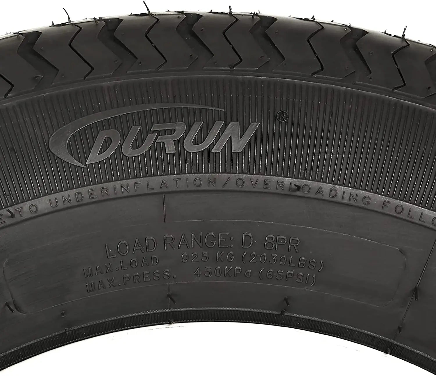 ST205/75R14 Radial Trailer Tire - Heavy Duty 8 Ply Load Range D - Set of 2 - Perfect for Boat Trailers, Utility Trailers & Campers - Durable All-Season Performance