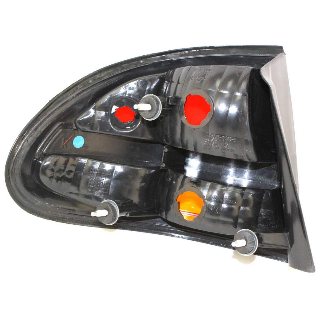 1999-2004 Oldsmobile Alero Rear Tail Lights Pair - Driver & Passenger Side Replacement for GM2800148 GM2801148 (Fits Quarter Panel, Replaces 22640819 22640818) - Perfect for Night Driving & Enhanced Vehicle Safety