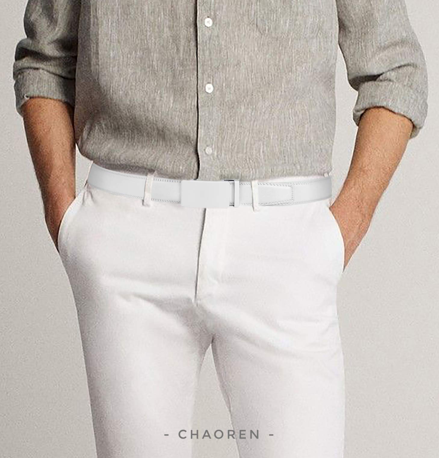 CHAOREN Men's Ratchet Belt - 1 3/8