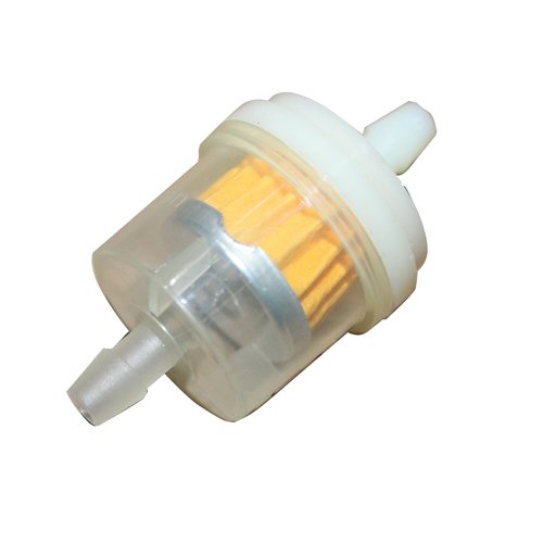 Universal Fuel Filter for Motorcycle, ATV, Dirt Bike, Scooter, Go Kart & Pocket Bike - High Performance Inline Gas Filter for Off-Road, Racing & Daily Commuting