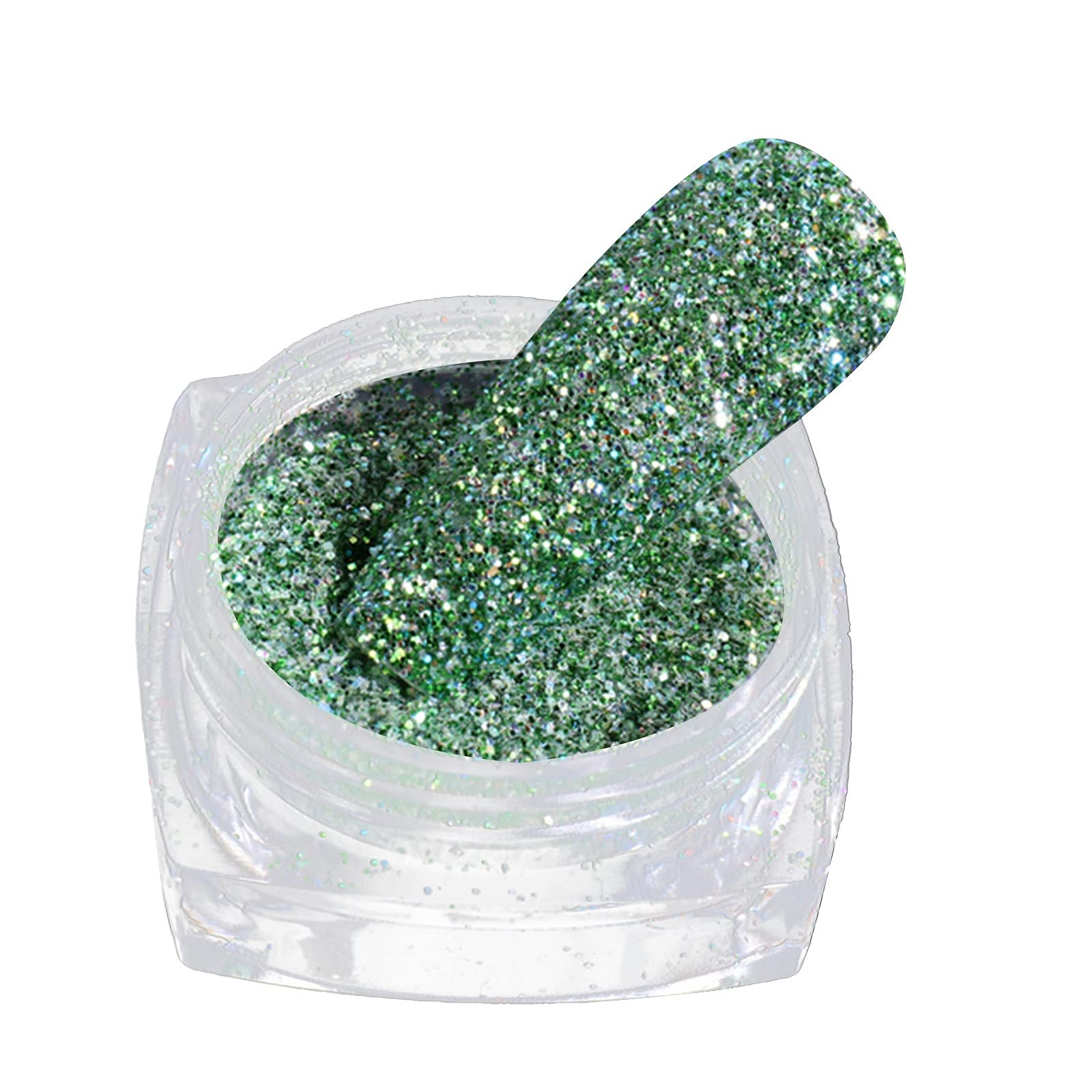KAMEIMEI Rose Gold Chrome Nail Powder - Shining Glitter Pigment for Nail Art, Manicure & Pedicure - DIY Nail Decor Kit for Salon & Home Use - Perfect for Parties, Weddings & Special Occasions