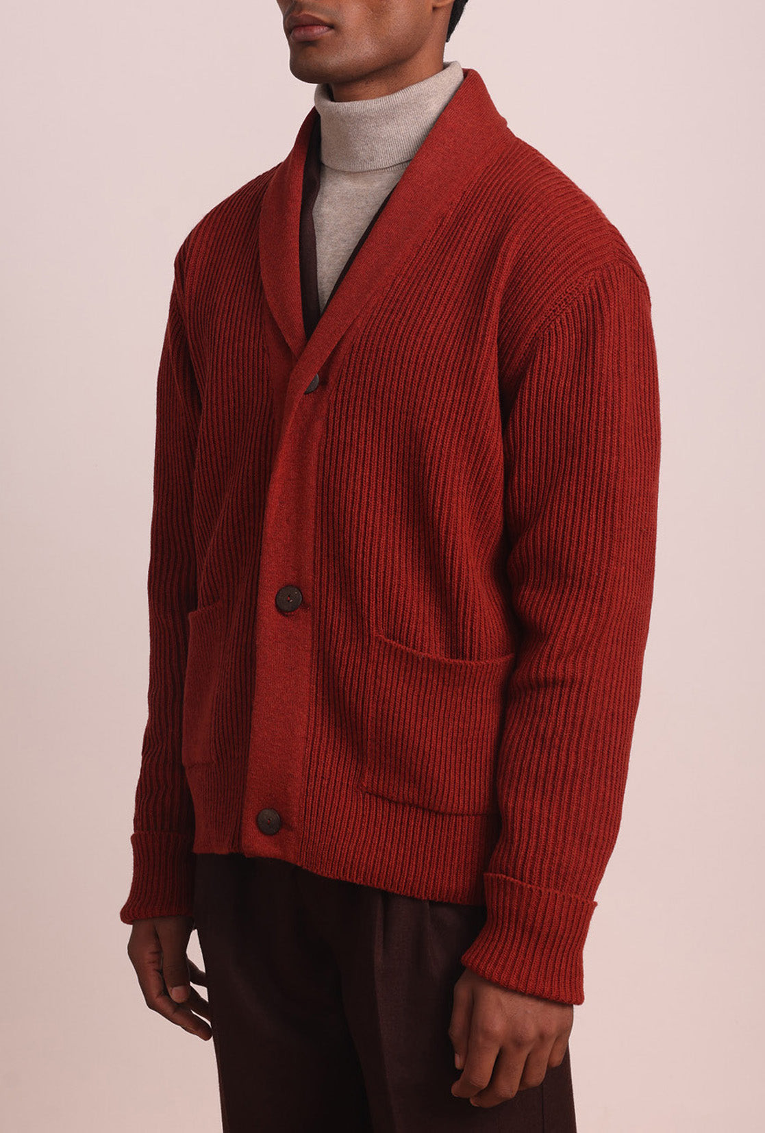 Stylish Montgomery Shawl Collar Cardigan for Women - Cozy Knit Sweater for Fall & Winter - Perfect for Office, Casual Outfits, and Layering