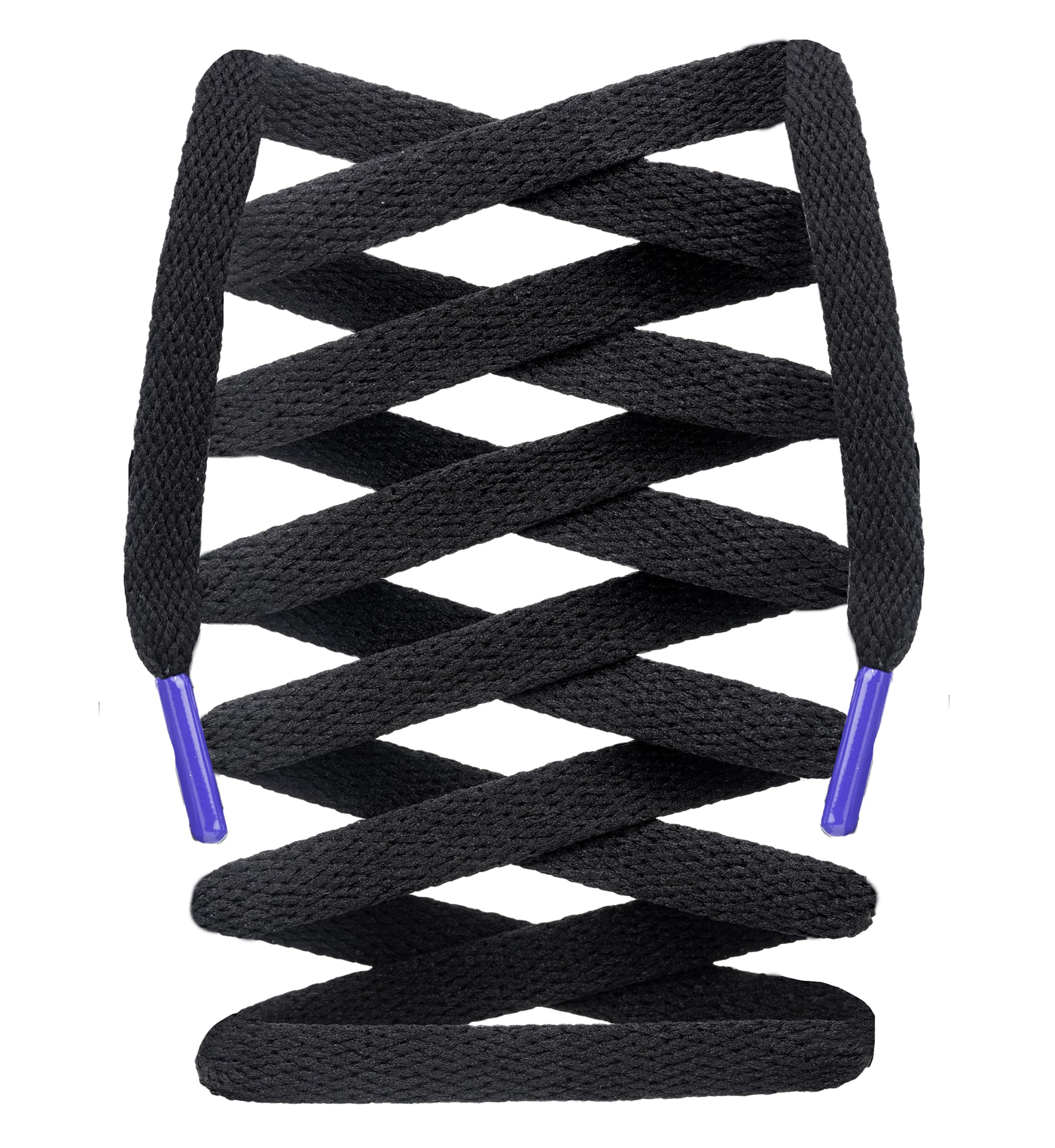 Premium Flat Cotton Shoe Laces for Air Jordan, Dunk, Air Force 1 & Converse - Durable Replacement Laces for Sneakers & Casual Shoes - Perfect for Sports, Workouts & Everyday Wear