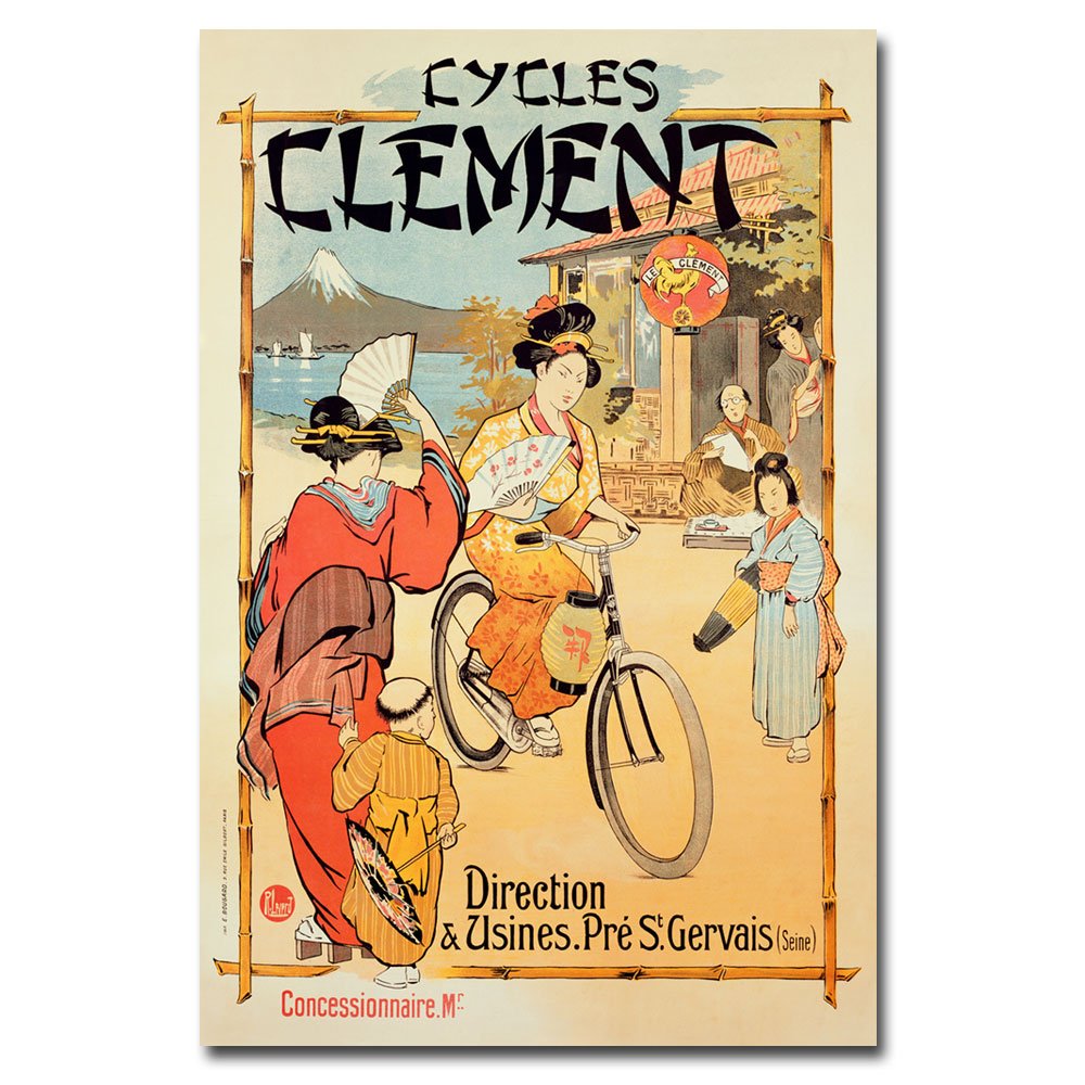 Trademark Fine Art Clement Canvas Wall Art - 16x24 Inches, Modern Home Decor for Living Room, Bedroom & Office