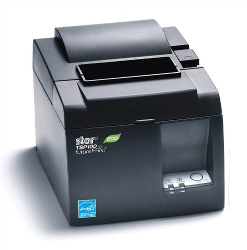 Star TSP 143 Thermal Receipt Printer with Ethernet - Fast & Reliable POS Printer for Retail, Restaurant & Small Business - Black Commercial Printing Solution