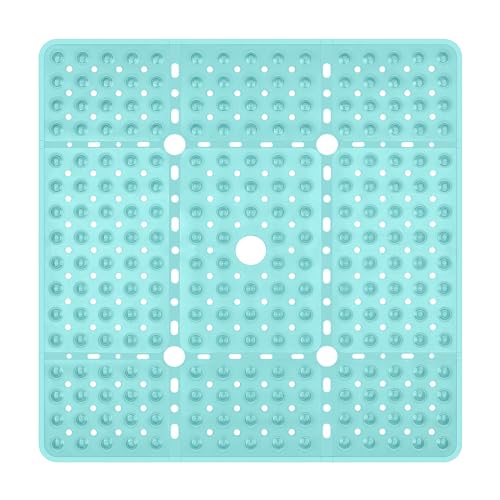 Turquoise Shower Mat