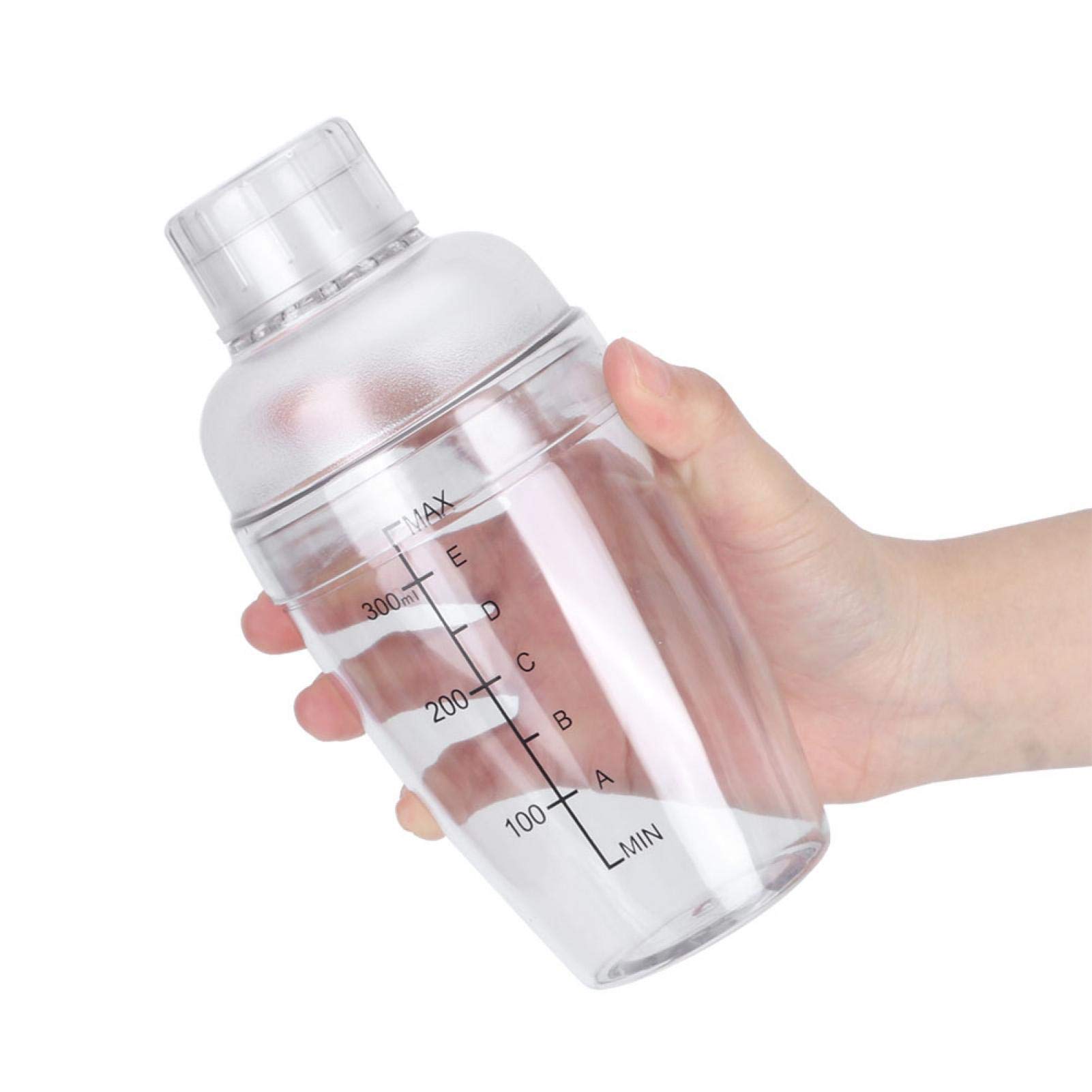 Multi-Purpose 350ML Salad & Protein Shaker Bottle for Home, Gym & Milk Tea Shop