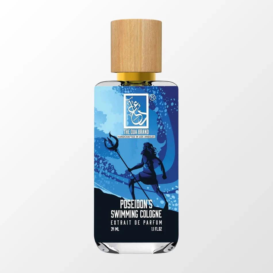 Poseidon’s Swimming Cologne for Men - Long Lasting Aquatic Fragrance | Perfect for Pool Parties, Beach Vacations & Summer Adventures