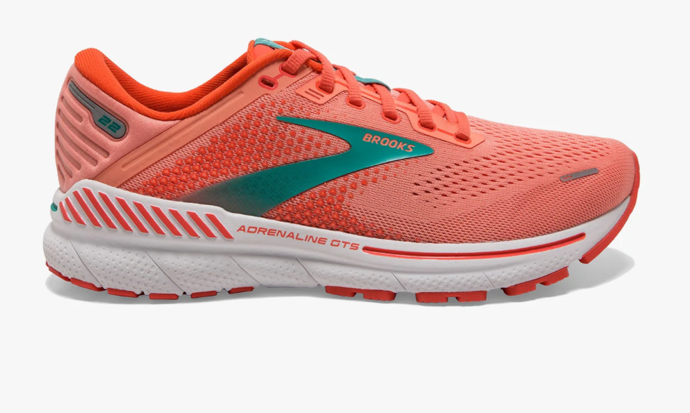 Brooks Adrenaline GTS 22 Women's Running Shoes - Supportive Cushioned Sneakers for Jogging, Training & Everyday Wear