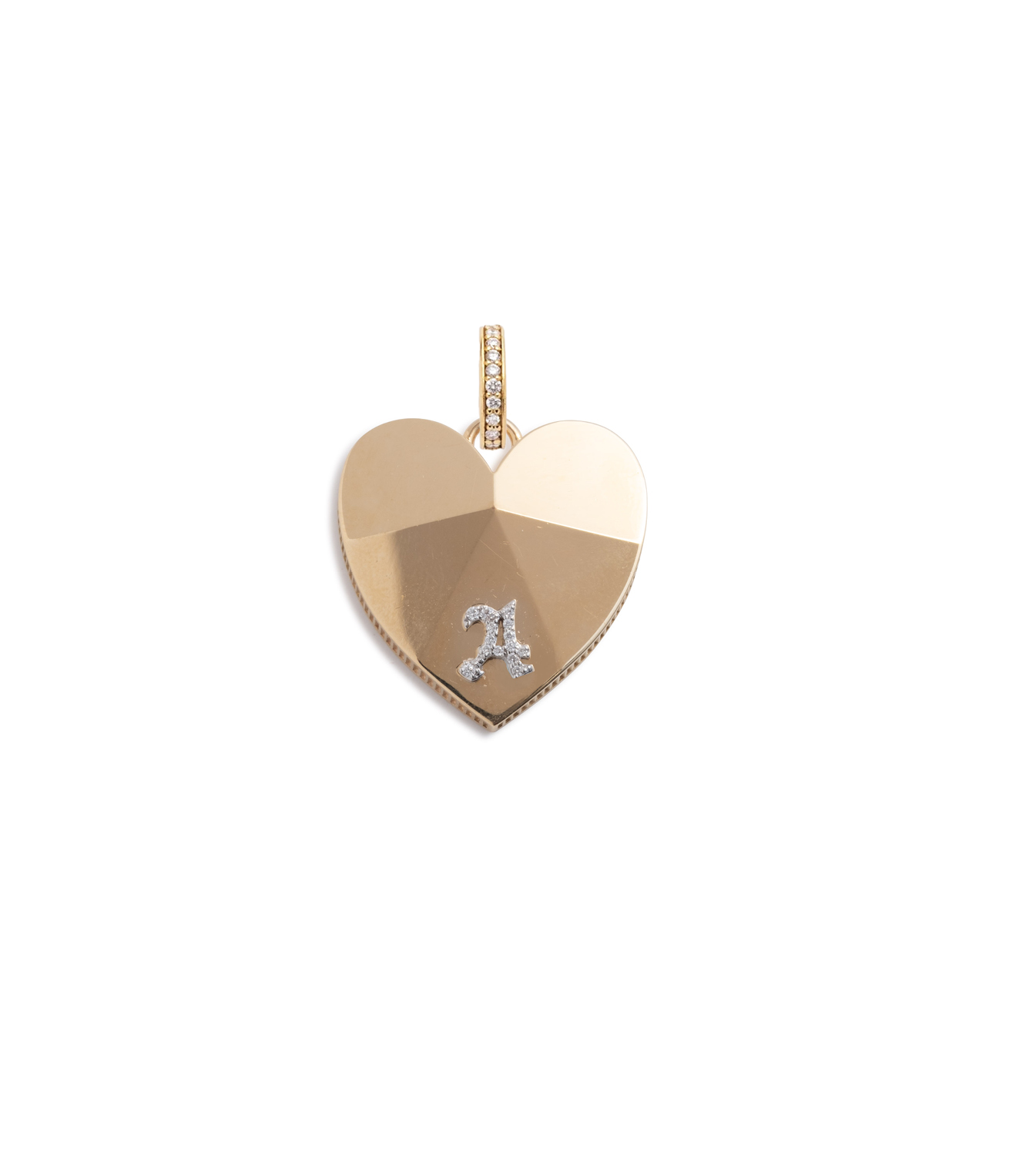 Ever Growing Love Heart Medallion Necklace - Custom Engraved Pendant with Annex Link Chain - Perfect for Anniversaries, Valentine's Day & Romantic Gifts