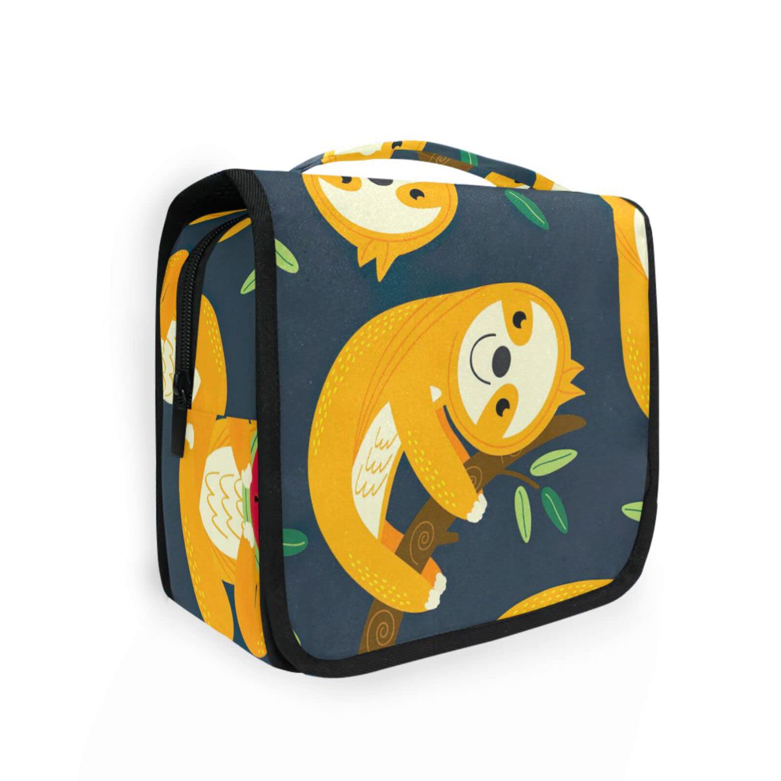 Funny Animal Toiletry Bag - Hanging Travel Organizer for Women & Girls, Portable Waterproof Cosmetic Case - Perfect for Vacation, Gym, Camping & Weekend Getaways