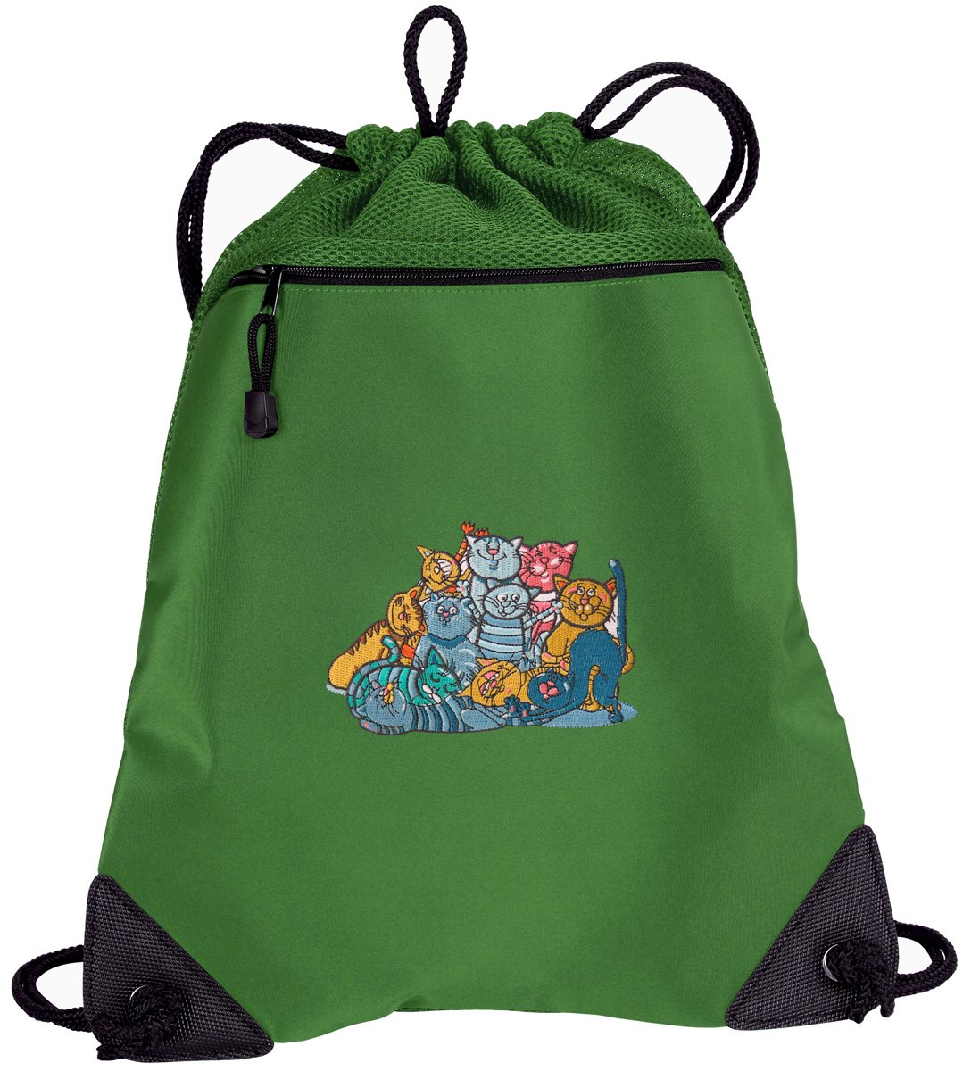 Cat Cinch Pack - Breathable Mesh & Soft Microfiber Cat Backpack Carrier for Small Pets - Perfect for Travel, Hiking & Vet Visits