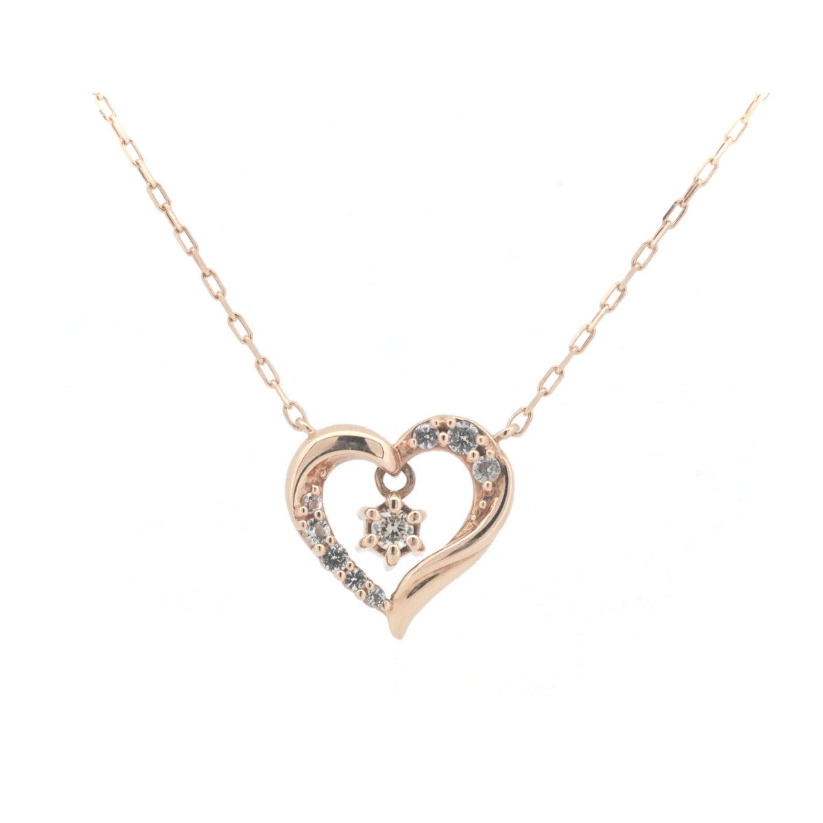4°C Diamond Necklace 14K Rose Gold - Elegant Pendant Jewelry for Women, Gift for Anniversary, Valentine's Day & Special Occasions
