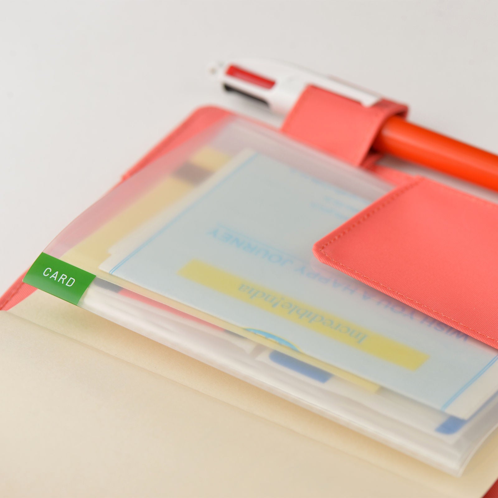 Hobonichi Card Case - Premium Leather Wallet for Credit Cards & Cash | Perfect for Everyday Use, Travel, and Organizing Essentials