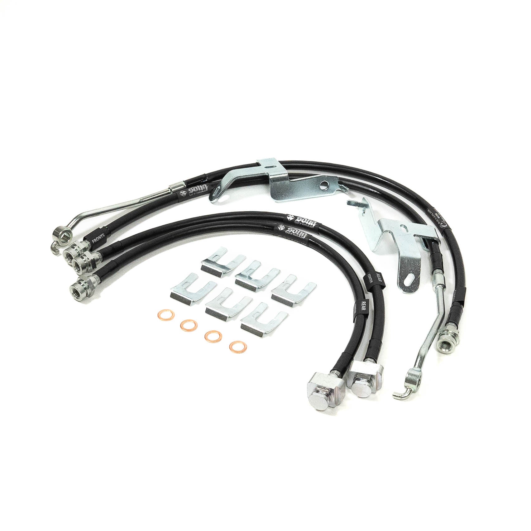 21-24 Ford Bronco SDHQ Brake Line Kit - High Performance Brake Upgrade for Off-Road & Daily Driving | Perfect for Trail Riding & Street Use