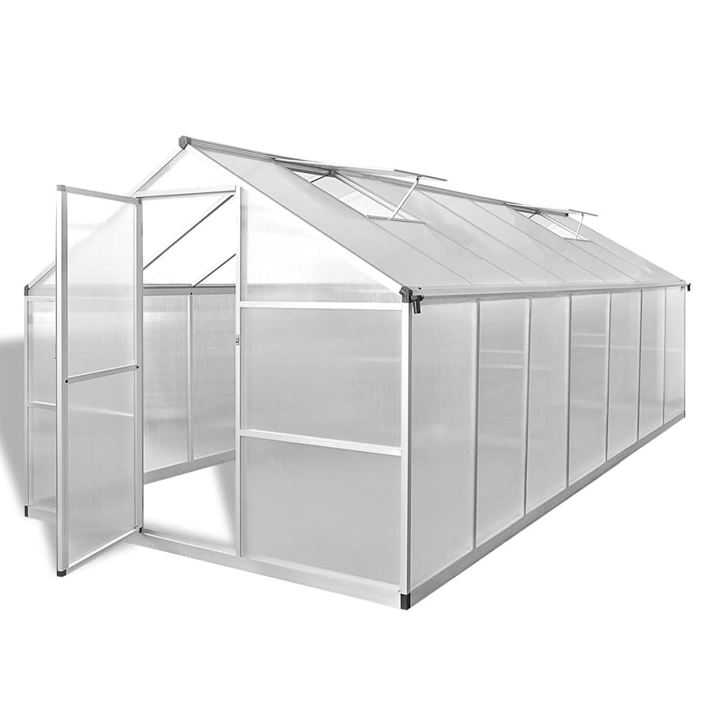 UV-Resistant Greenhouse Tent with Thermal Insulation - 113.34ft² Reinforced Aluminum Frame for Outdoor Plant Protection | Grow Seeds, Seedlings & Potted Plants | Perfect for Backyard Gardening, Winter Plant Shelter & Urban Farming