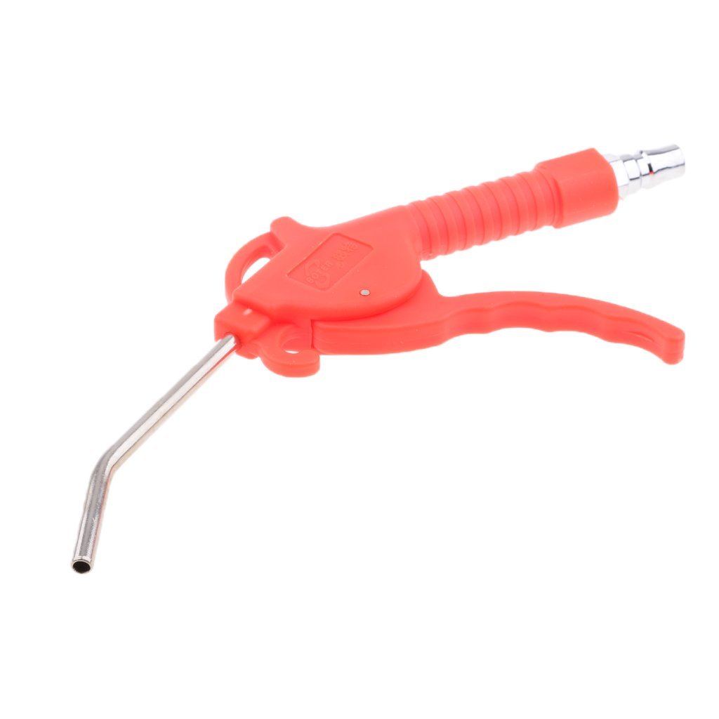 Air Blow Gun with 16cm Angled Nozzle - Heavy Duty Compressor Duster Tool for Cleaning Dust, Debris & Electronics | Perfect for Workshop, Garage & DIY Projects