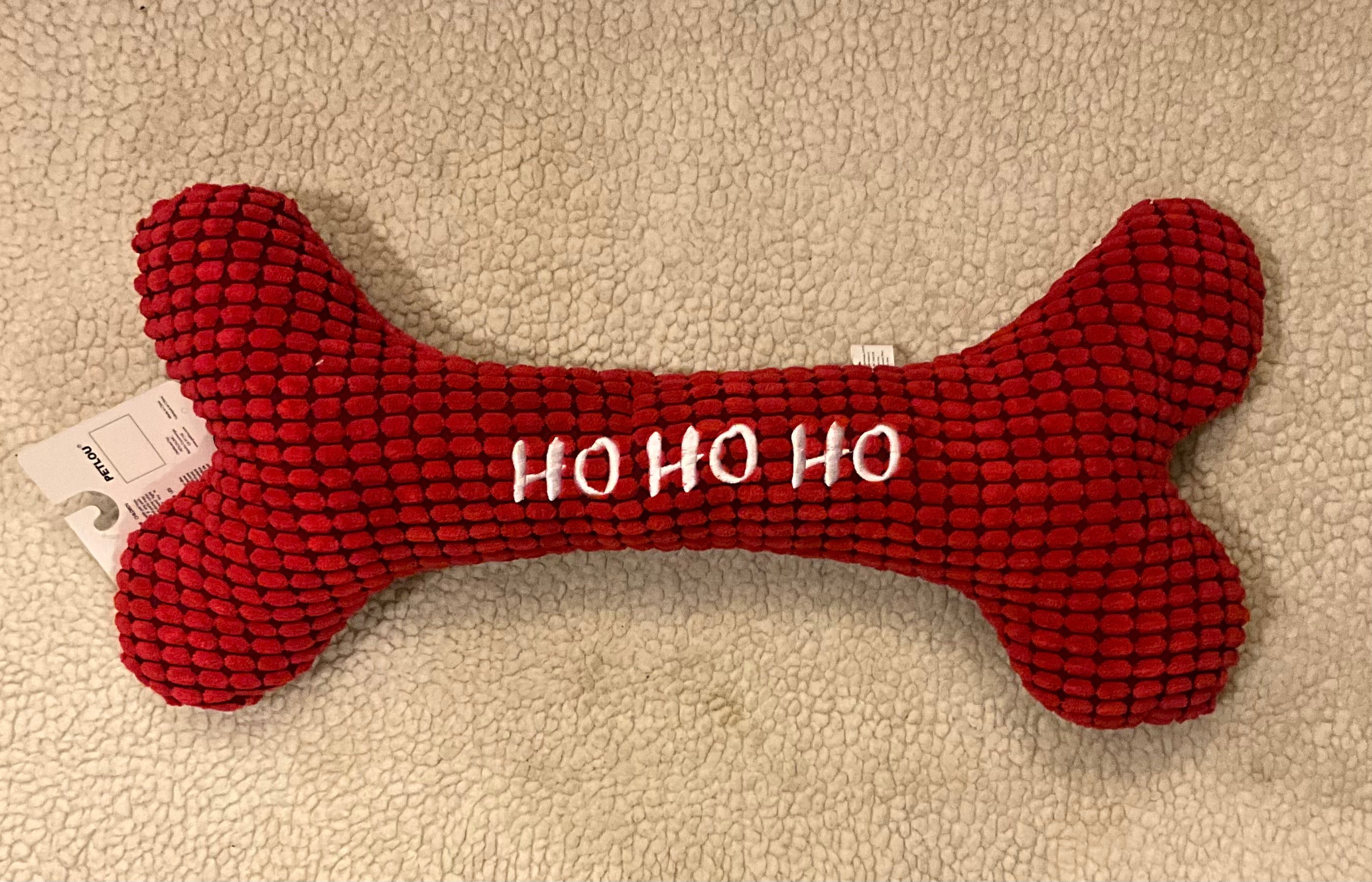 Premium Large Holiday Dog Bone - Natural Chew Toy for Dogs, Christmas & Thanksgiving Treat - Great for Teething, Training & Playtime