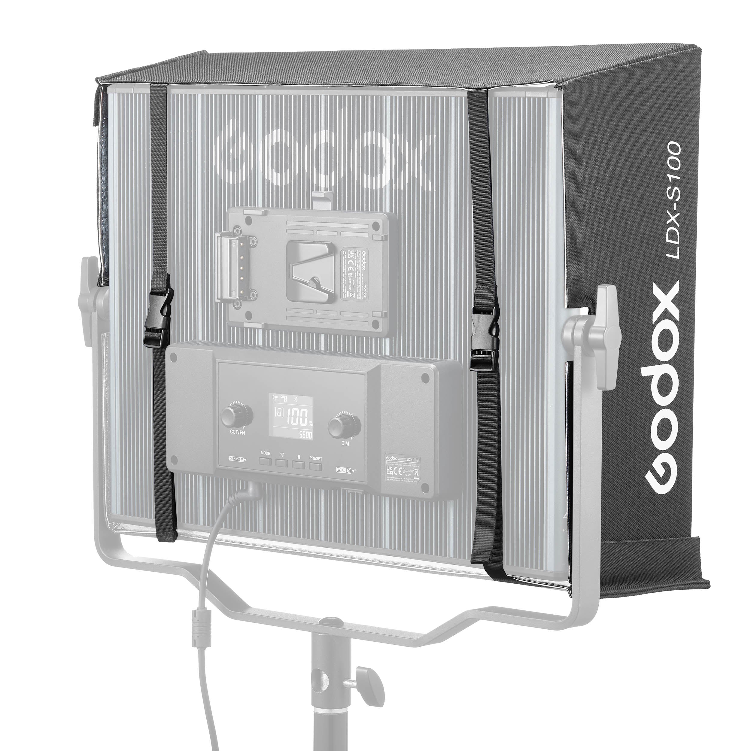 Godox LDX100Bi & LDX100R Softbox - Professional Photography Lighting Diffuser for Studio & Portrait Photography