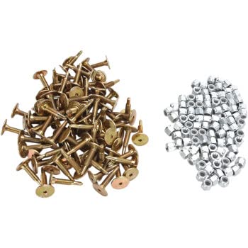 High-Quality Power Point Carbide Push Through Studs - 96/Pack (1.375
