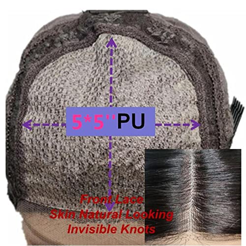 5x5 Silk Base Ombre Human Hair Wig 20