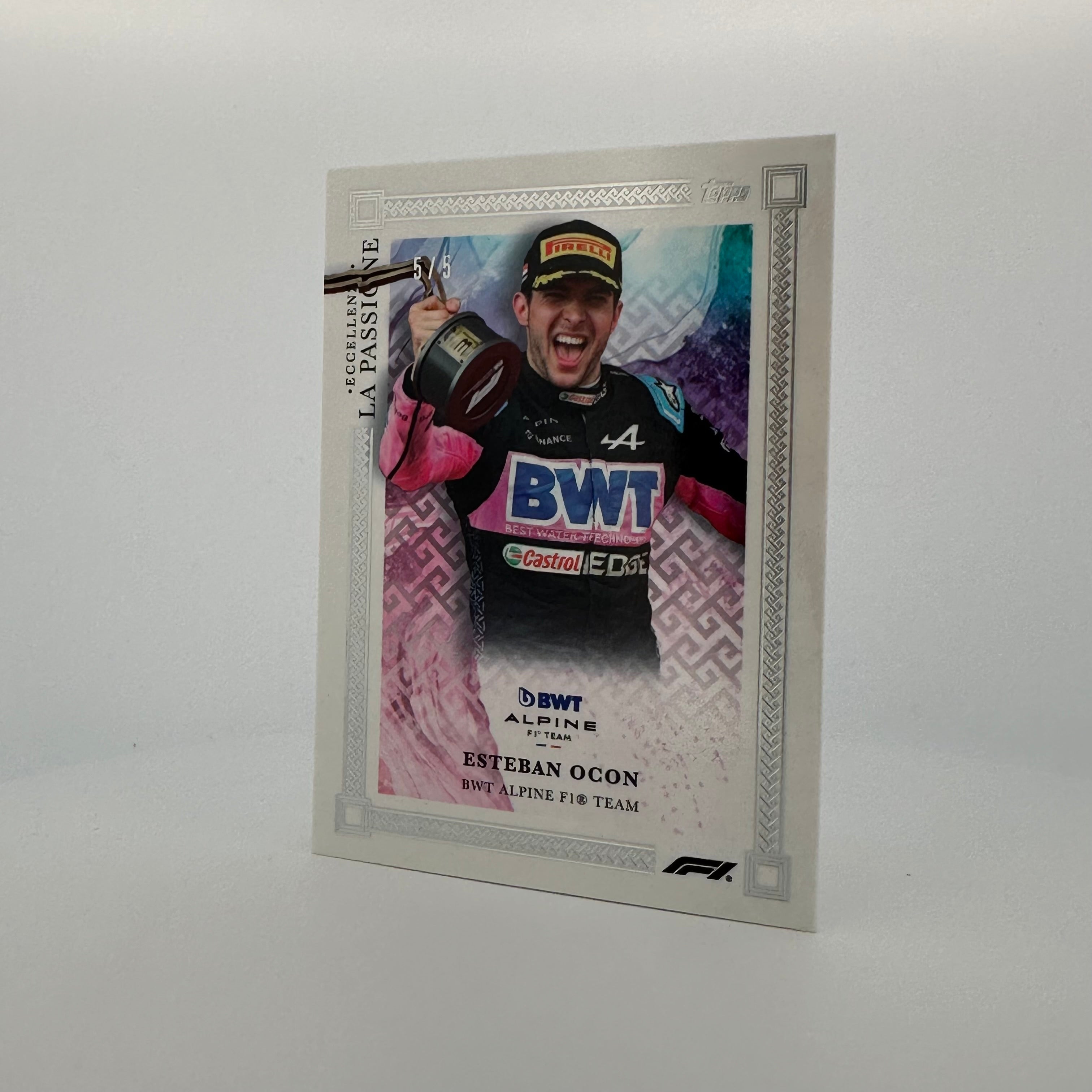 Esteban Ocon 2023 Eccellenza La Passione Gradient 5/5 - Premium F1 Racing Merchandise for Fans & Collectors