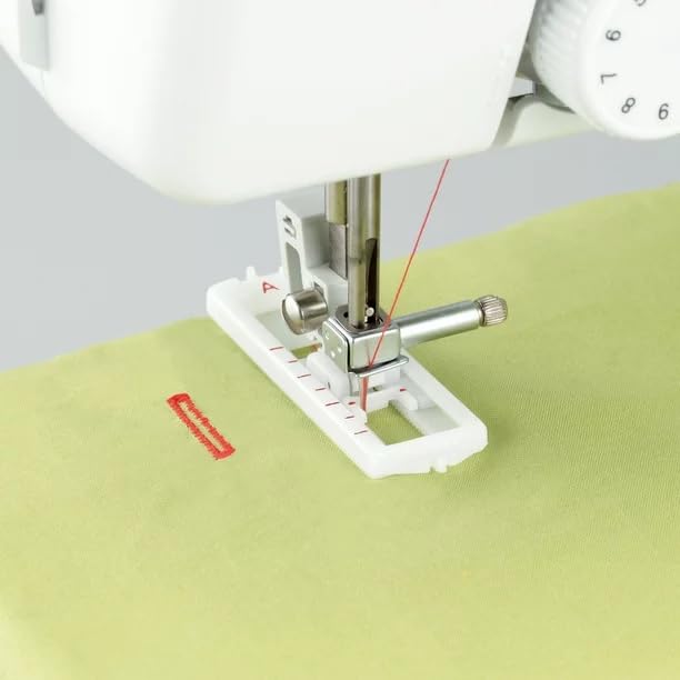 Brother SM1704 17-Stitch Free Arm Sewing Machine with Hard Plastic Storage Case & 6-Pack Premium Thread - Perfect for Home Sewing, Quilting, and DIY Projects
