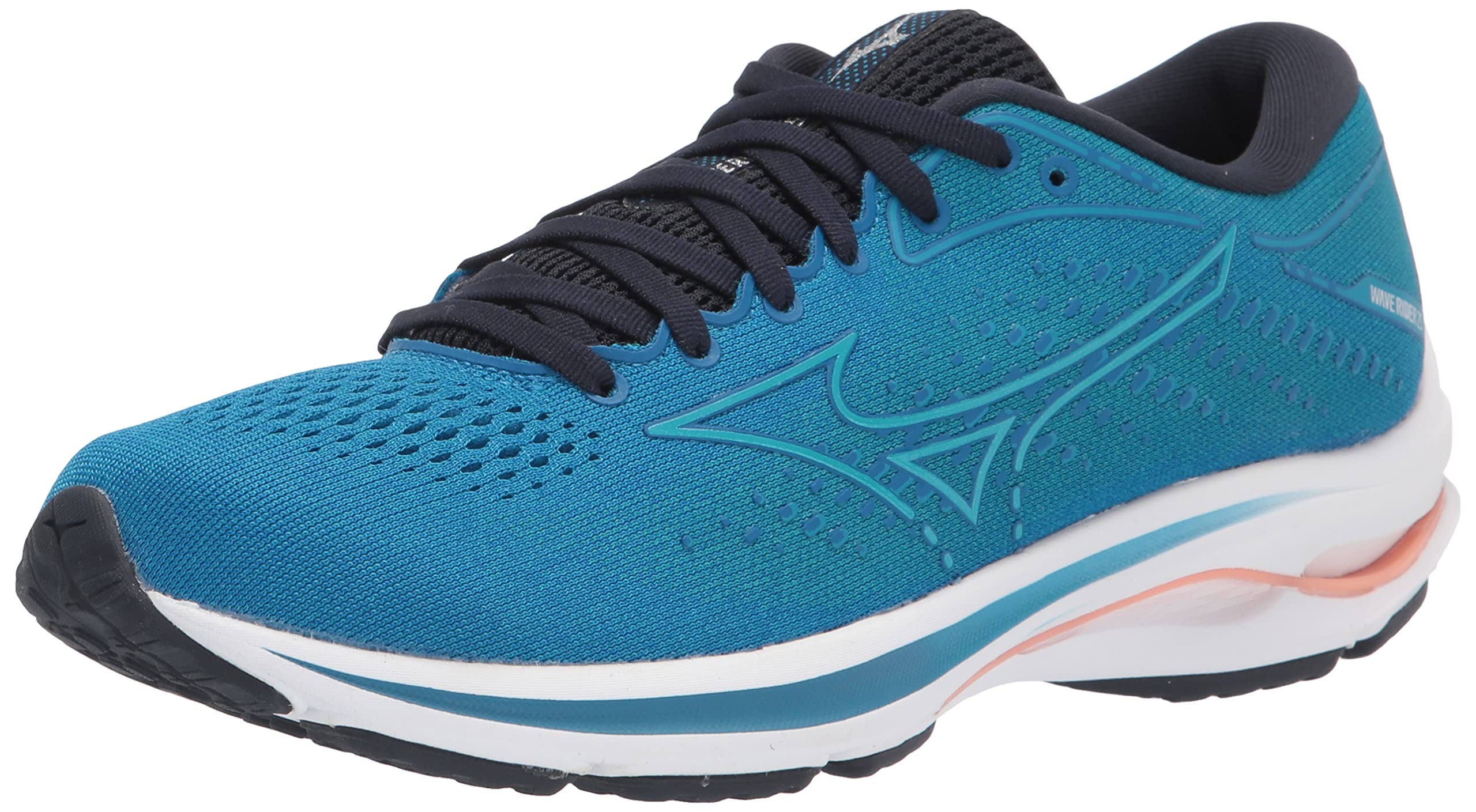Mizuno Women's Wave Rider 25 Running Shoes - Lightweight Cushioned Sneakers for Women Jogging, Training & Gym Workouts