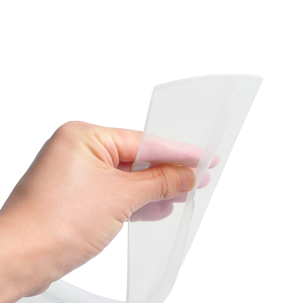 Premium Silicone Kitchen Stove Counter Gap Covers - 2-Pack Clear 21-Inch Anti-Slip Filler for Stovetop, Oven, Washer | Seals Gaps & Prevents Spills | Ideal for Modern Kitchens & Home Safety