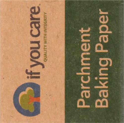If You Care Unbleached Parchment Baking Paper - 70 Sq Ft, Eco-Friendly & Non-Stick for Baking, Roasting, and Cooking | Perfect for Cookies, Cakes, Bread & More