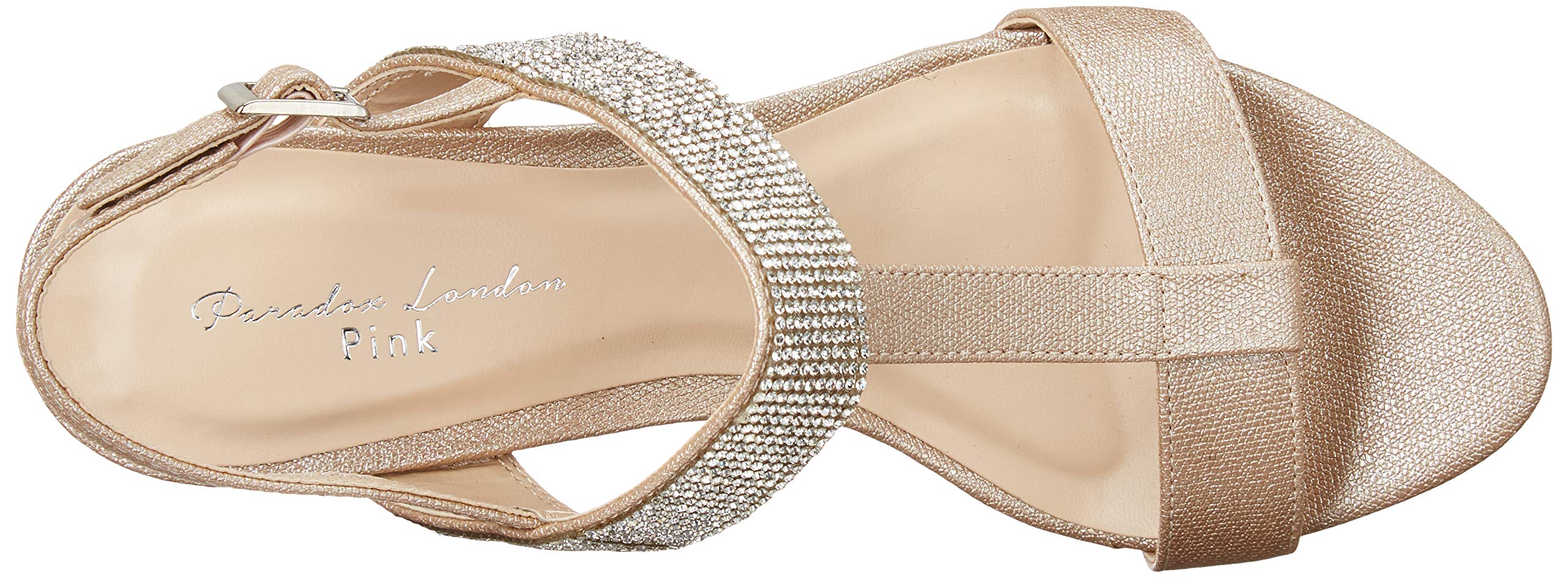 Paradox London Pink Women's Jacey Wedge Sandal - Comfortable Summer Casual Shoes for Women, Beach Wedding & Vacation Outfits