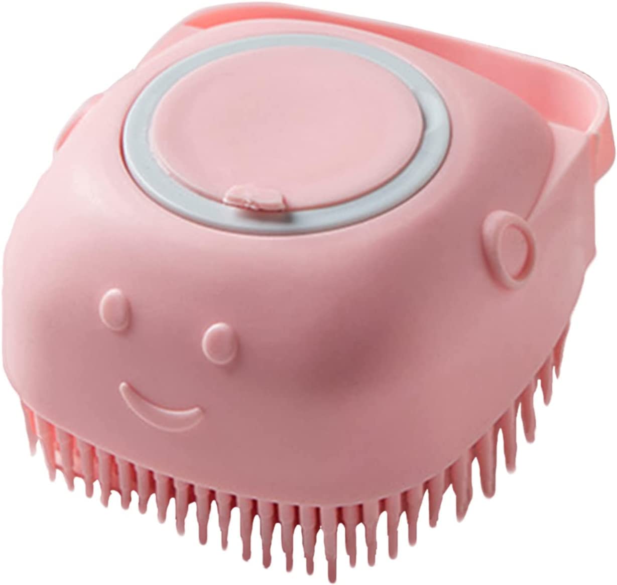 EQUVIA Silicone Massage Bath Brush for Hair Scalp & Body - Exfoliating Shower Brush with Shampoo Dispenser - Bath & Shower Scrubber for Men & Women | Perfect for Deep Cleansing, Relaxation & Spa Experience at Home