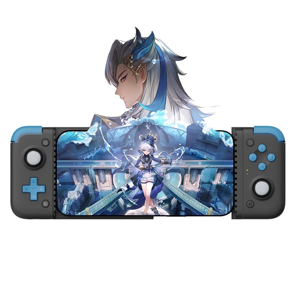 GameSir X2s Bluetooth Mobile Gaming Controller for iPhone & Android - Hall Effect Joysticks, 500mAh Battery, Analog Triggers - Perfect for CODM, Genshin Impact, Cloud Gaming & Mobile Esports