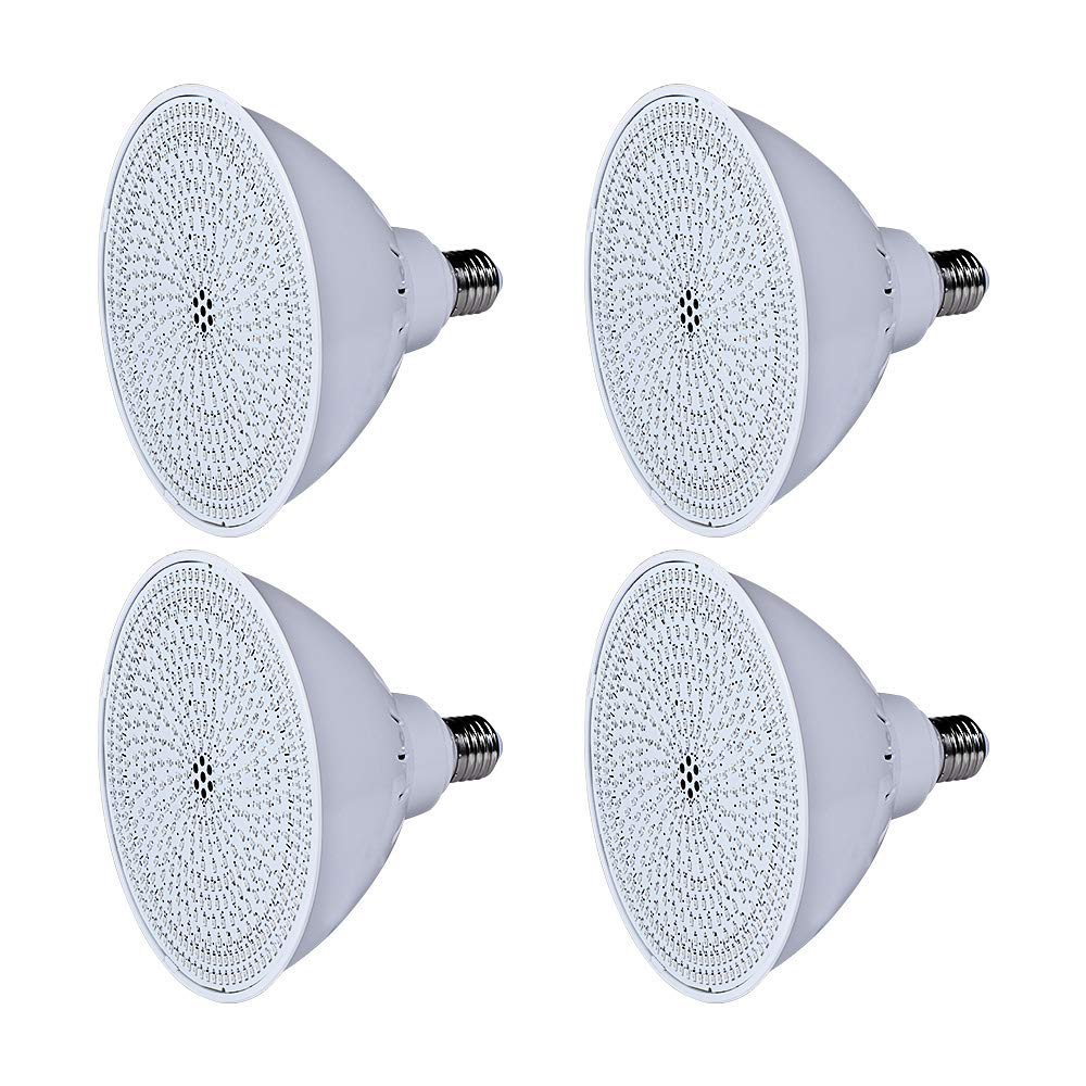 RGB LED Submersible Lights with Remote Control - Waterproof Underwater Lights for Pools, Ponds, Fountains, Aquariums, Hot Tubs & Home Decor (4 Pack) - Perfect for Parties, Weddings & Outdoor Lighting
