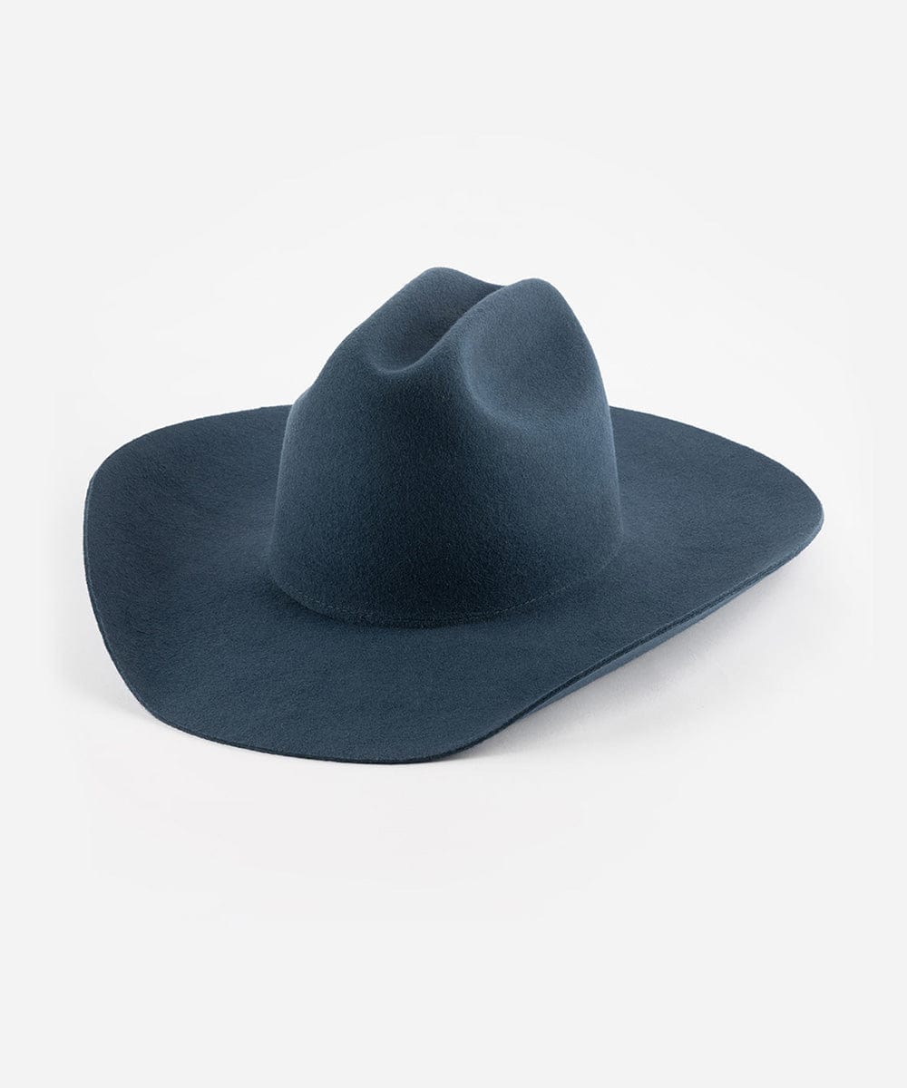 Teddy Cattleman Cowboy Hat for Men & Women - Western Style Felt Cowboy Hat with Adjustable Chin Strap - Perfect for Rodeo, Country Music Festivals & Outdoor Adventures