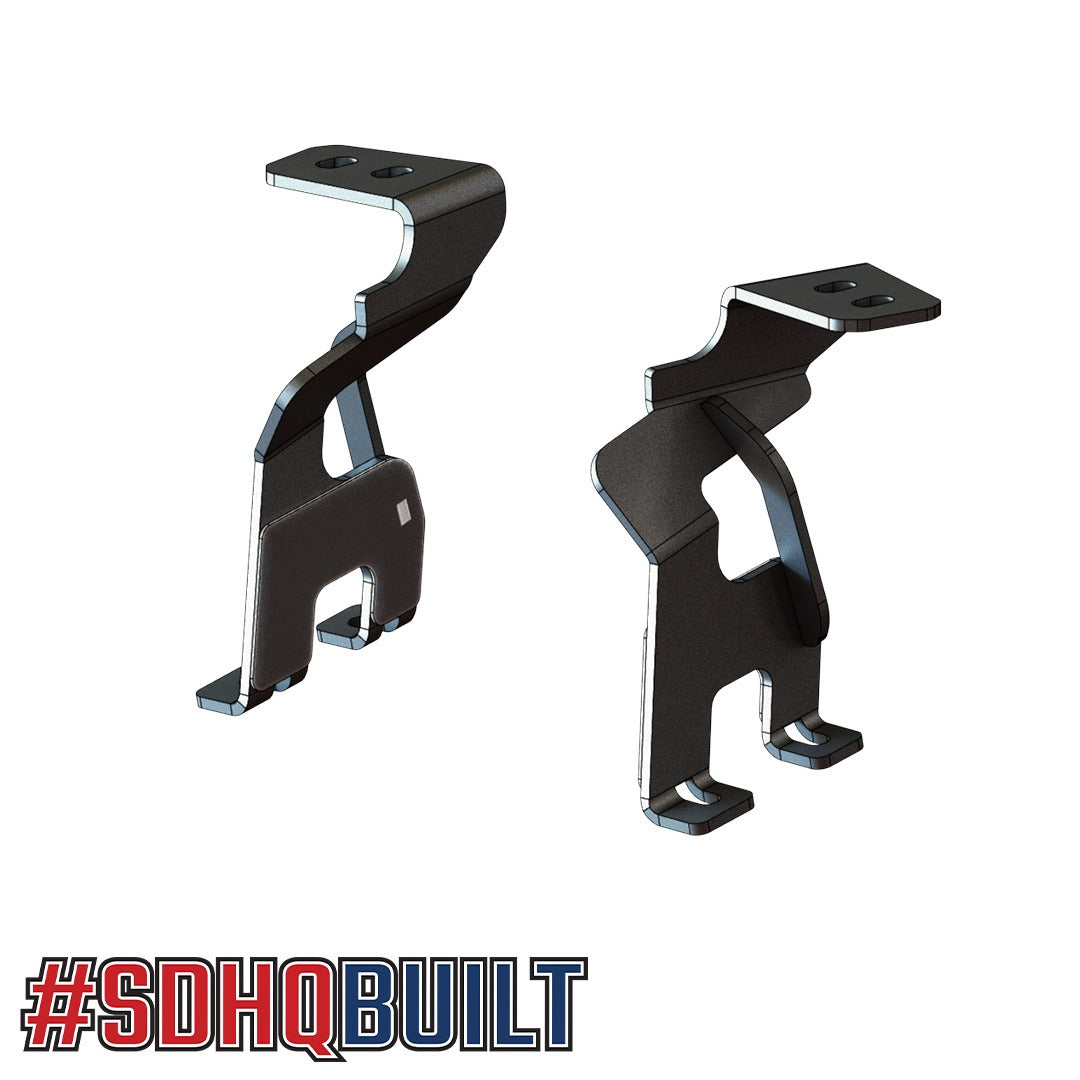 2022-2025 Toyota Tundra SDHQ Built A-Pillar Light Mounts | Off-Road LED Light Brackets for Fog & Driving Lights | Perfect for Night Off-Roading, Overlanding & Truck Customization