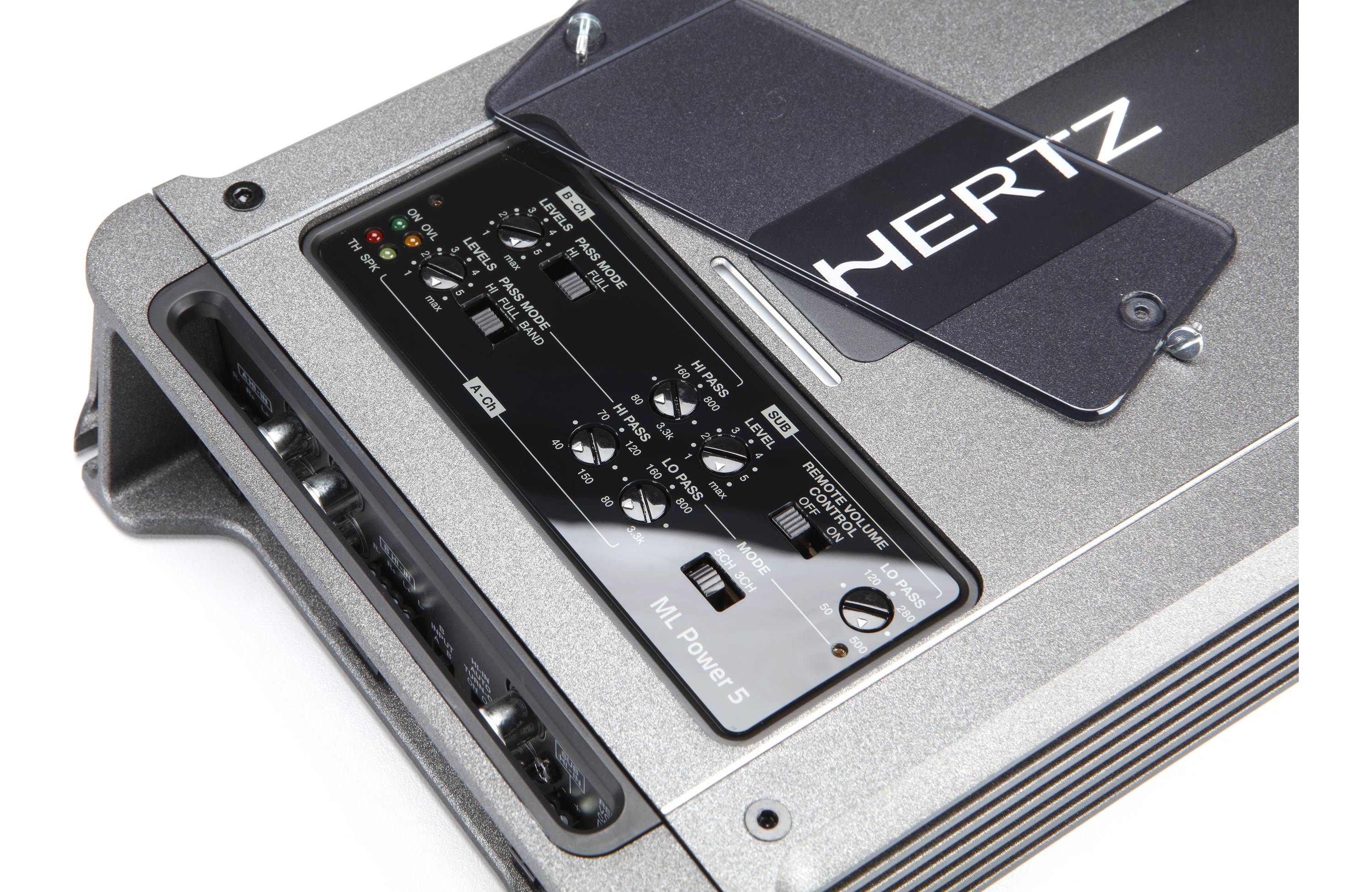 Hertz Mille ML Power 5 D Class 5 Channel Car Amplifier - High Power Audio System for Cars, Trucks & SUVs - Perfect for Car Audio Upgrades & Custom Sound Systems