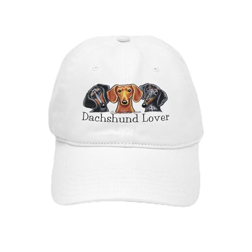 White - Dachshund Lover Cap