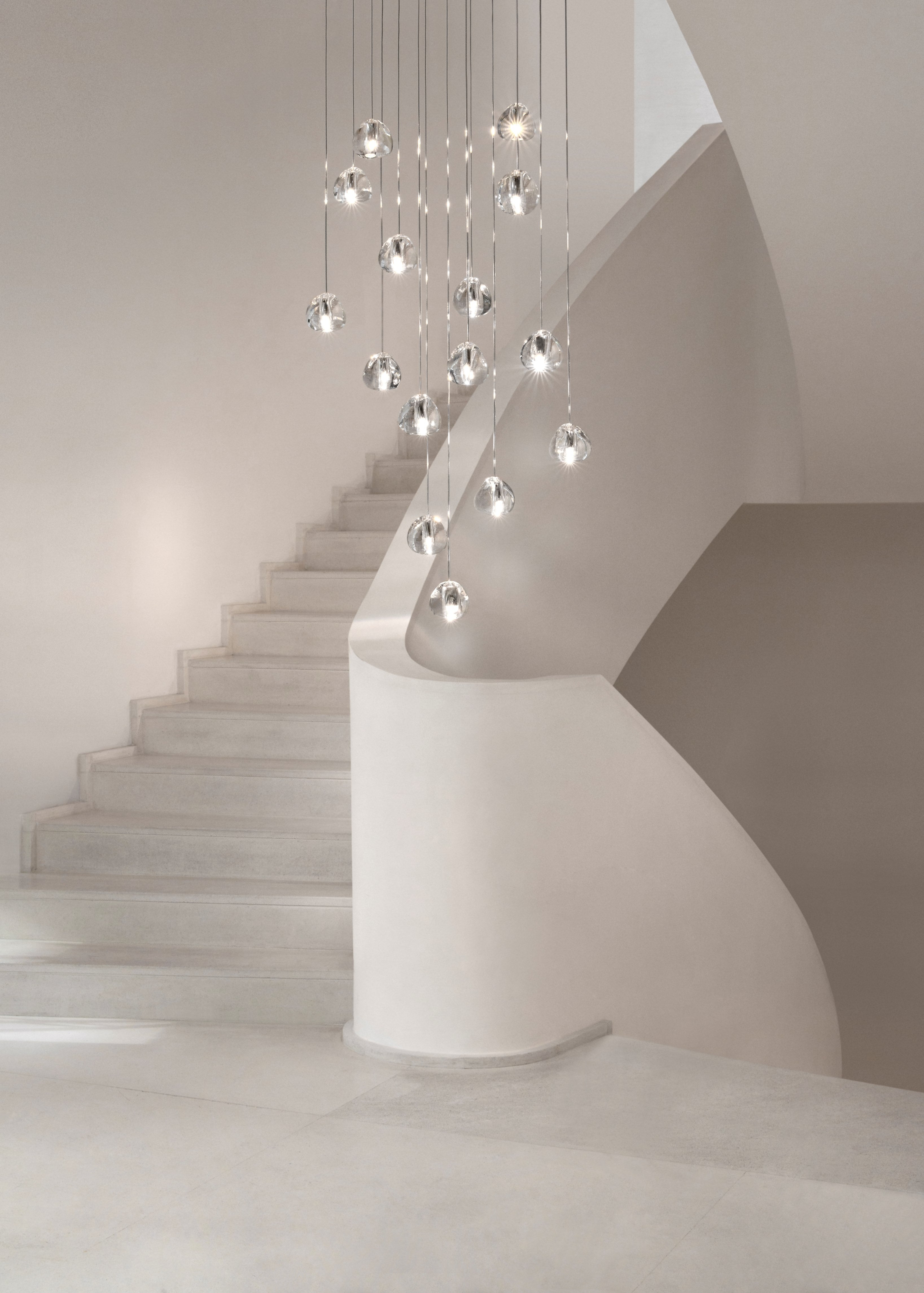 Elegant Crystal Pendant Light - Modern Chandelier for Dining Room, Bedroom & Living Room Decor - Dimmable LED Hanging Lamp for Home & Office Lighting
