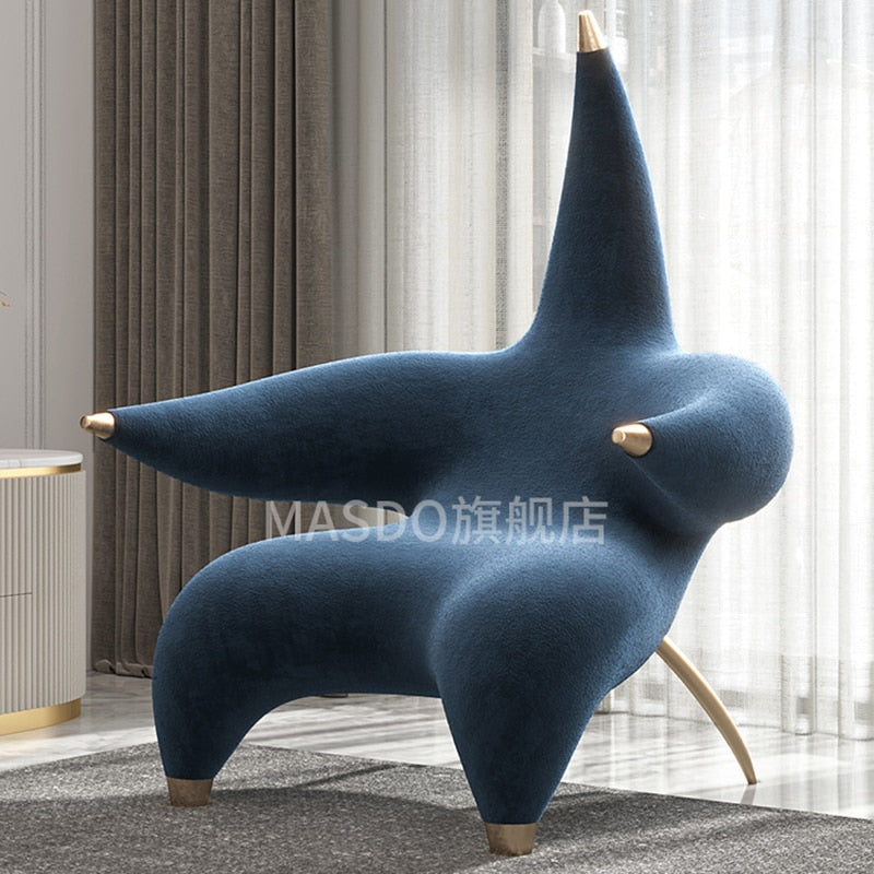 Star Sofa Chair - Comfortable Modern Lounge Chair for Living Room, Bedroom & Office - Your Perfect Seating Solution for Relaxing, Reading & Entertaining