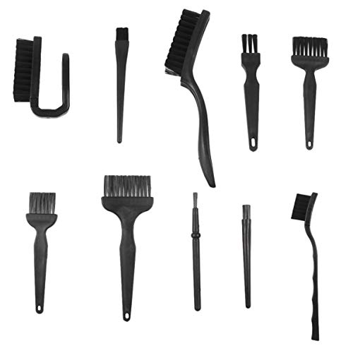TOYANDONA 10Pcs Anti-Static Keyboard Cleaning Brush Set for PC, Laptop, Mobile Phone, Car, Home, and Office - Durable Computer Cleaning Tool for Indoor and Outdoor Use