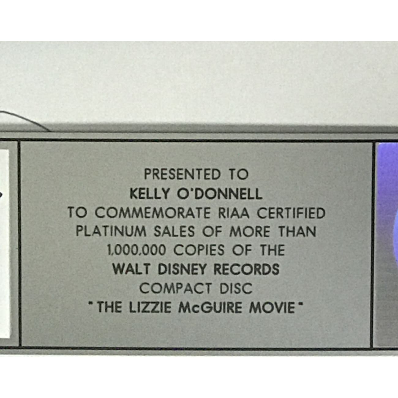 Disney Lizzie McGuire Movie Soundtrack by Hilary Duff - RIAA Certified Platinum Album - Perfect for Fans, Collectors & 90s Nostalgia