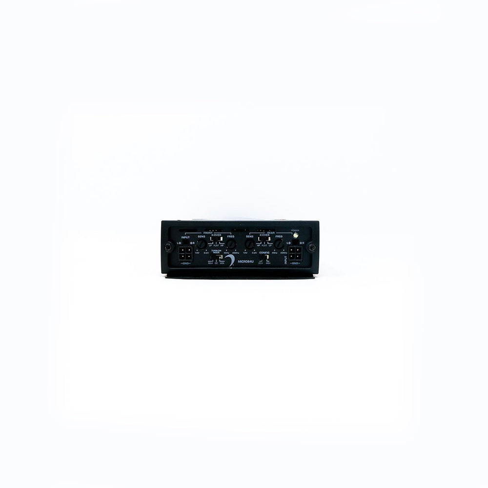 Diamond Audio MICRO84U 500W RMS 4-Channel Class D Car Amplifier - High Power Micro Series for Car Audio System Upgrade | Perfect for Trucks, SUVs and Custom Car Stereo Installations