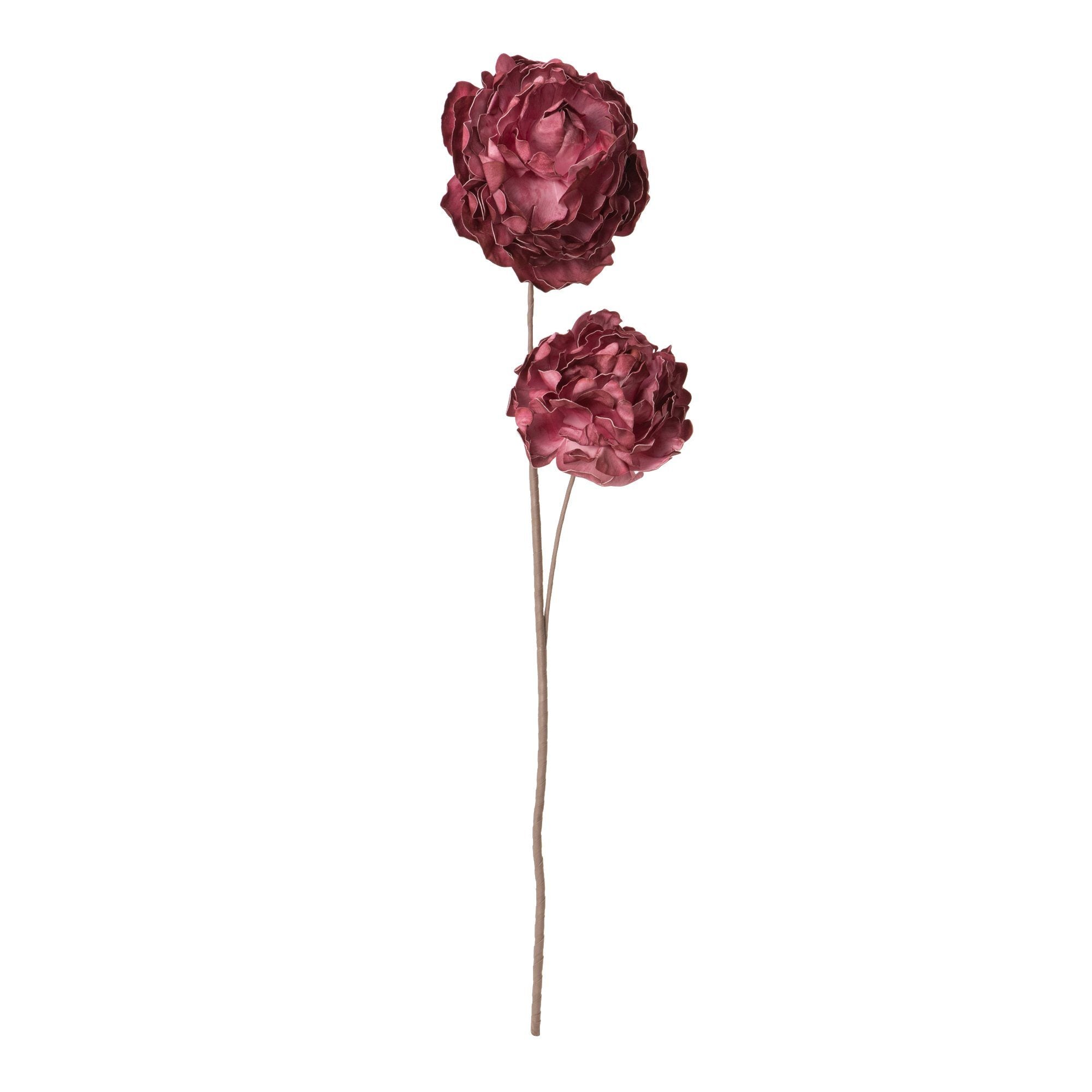 Beautiful Artificial Peony Flowers in Purple - Perfect for Home Decor, Wedding Bouquets, and Event Centerpieces